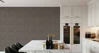 Carta da parati con texture a onde lineari monocromatiche⁠