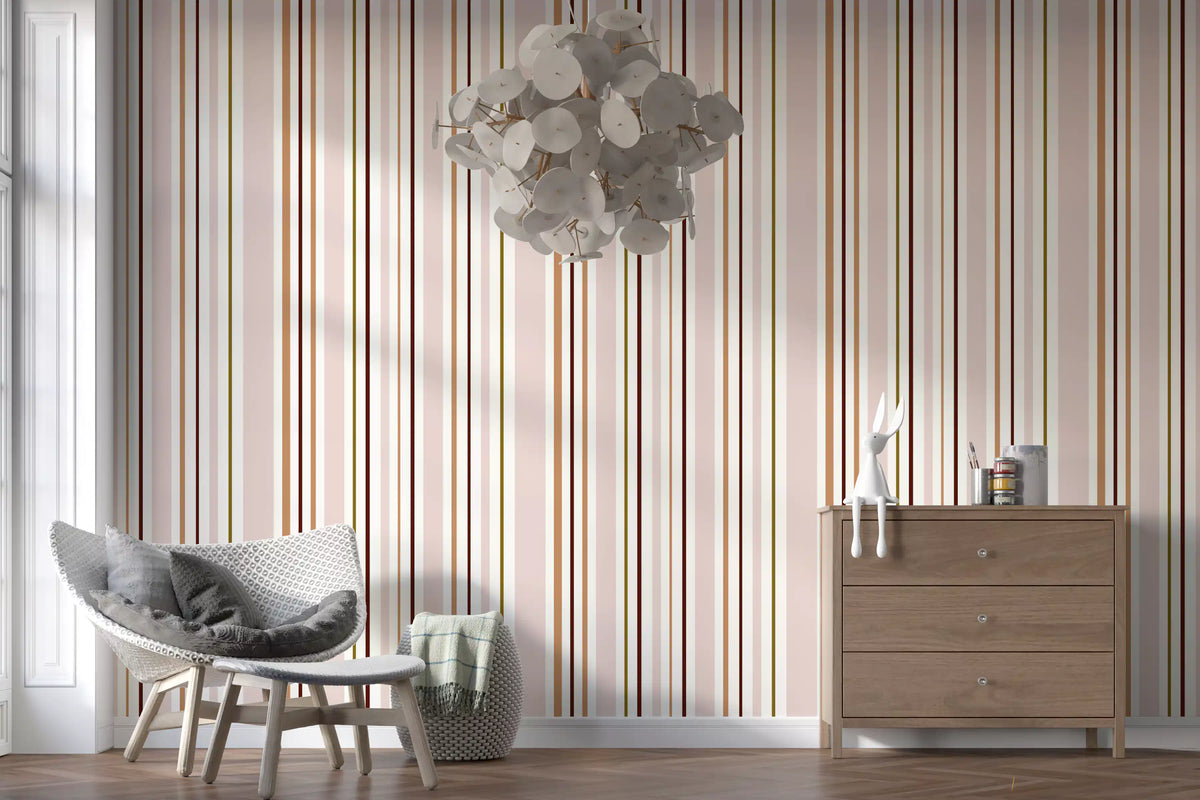 Modern Linear Frame Pattern Modern Vertical Linear Stripe Design