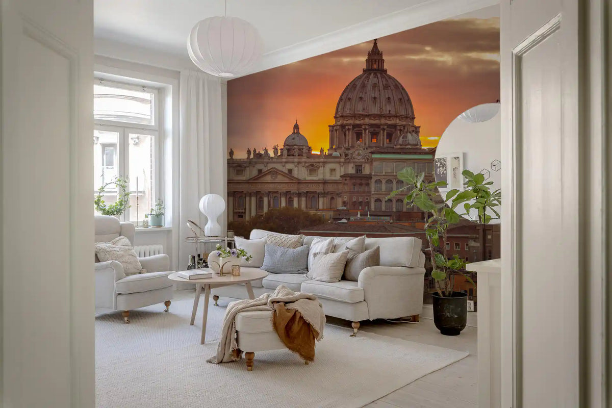 Wandbild „Goldene Stunde“ in der Petersbasilika