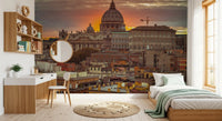 Wandbild „Goldene Stunde“ in der Petersbasilika