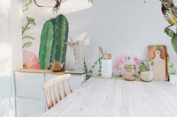 Nature-inspired Succulents Plants Wallpaper Mural
