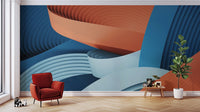 Stunning Strips Wallpaper Mural - Giffywalls