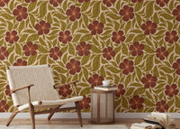 Vintage Flowers Dance Wallpaper - Giffywalls