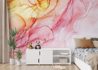 Alcohol Ink Inspired Wallpaper Design
