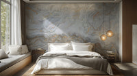 Marble Finish Wallpaper Mural - Giffywalls