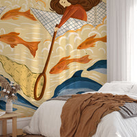 Sophisticated chasing dreams wallpaper for unique wall decor.
