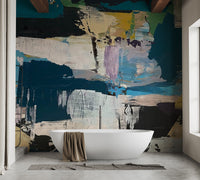 Color Texture Wallpaper Mural - Giffywalls