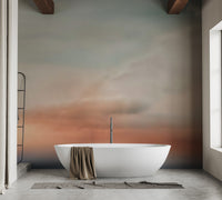 Sunset Dreams Wall Mural adds tranquility to bathroom decor