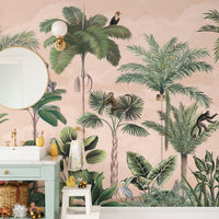 Jungle Rhapsody Wall Mural - Giffywalls