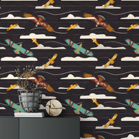 Majestic eagle wallpaper for home décor
