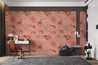 Elegant Vintage Oceanic wallpaper featuring classic marine motifs.
