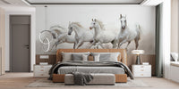 Running Horses Wallpaper Mural
