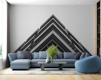 3D Building Wallpaper Mural - Giffywalls