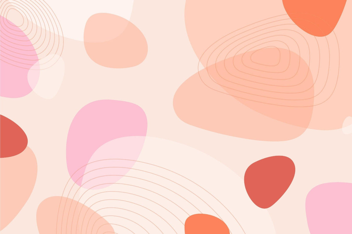 Peach rose moderne fond d'écran mural in your room — zoomed