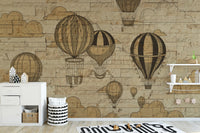 3D Hot Air Balloons Wallpaper - Giffywalls