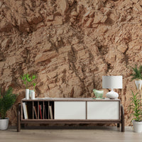 A beautiful wide-angle wall mural of ground texture.

