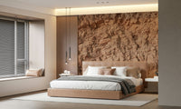 An artistic natural erosion mural for home decor.

