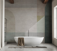 Geometric Vector Pastel Wallpaper Murals - Giffywalls