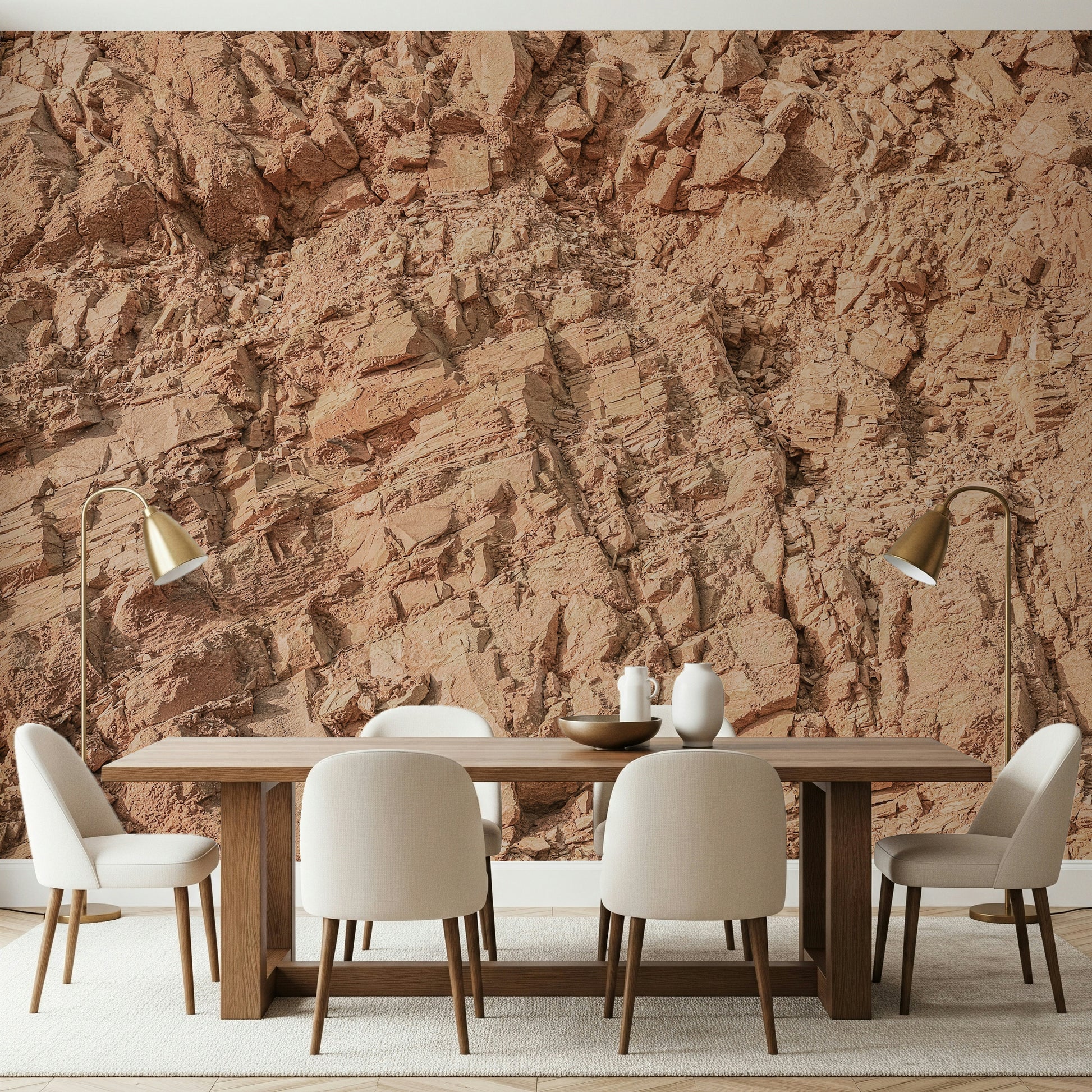 A classic earthy wallpaper for walls.

