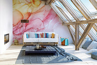 Abstract Alcohol Ink Painting Murals Wallpaper - Giffywalls