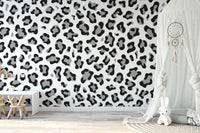 Sophisticated gold circle wallpaper mural
