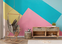 Creative abstract paper-inspired wallpaper for contemporary spaces.
