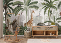 Jungle Jive Mural Wallpaper - Giffywalls