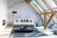 White Marble Wallpaper Mural - Giffywalls