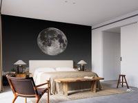 Black and white night sky wallpaper art
