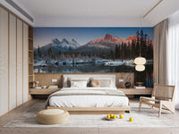 Natural Snow Peak Mountain Wallpaper - Giffywalls