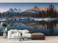 Natural Snow Peak Mountain Wallpaper - Giffywalls