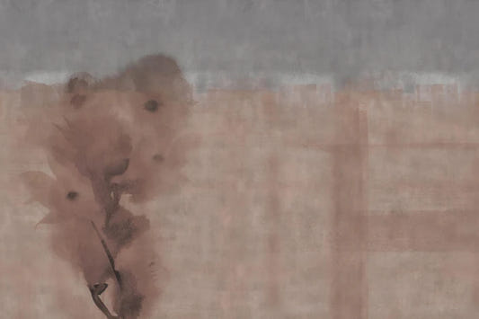 Aquarell Red Paint Effect Peel & Stick Wallpaper