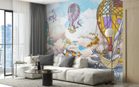 Sky & Hot Air Balloons Wallpaper & Wall Mural - Giffywalls