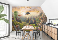 Nature kingdom wallpaper showcasing scenic landscapes
