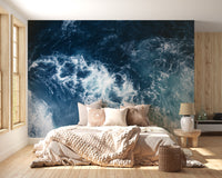 Blue Water Wallpaper Mural - Giffywalls