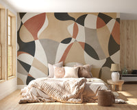 Contemporary Geometric Shapes Wallpaper - Giffywalls
