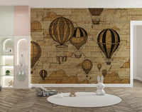 3D Hot Air Balloons Wallpaper - Giffywalls