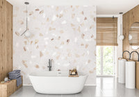Chic terrazzo pattern wallpaper mural