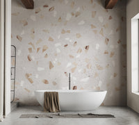 Terrazzo Marble Tile Wallpaper Mural - Giffywalls