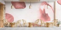Pink Watercolor Painting wallpaper Murals - Giffywalls
