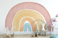 Watercolor Rainbow Colorful Wallpaper Murals - Giffywalls