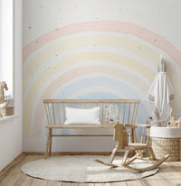 Watercolor Rainbow Wallpaper Murals - Giffywalls
