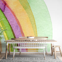 Watercolor Painted Strokes Wallpaper Murals - Giffywalls