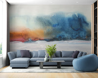 Acrylic Watercolor Flow Painting Wallpaper