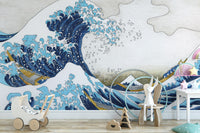 The Great Wave Kanagawa Wallpaper Murals - Giffywalls