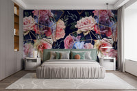 Metallic Floral Wall Decor