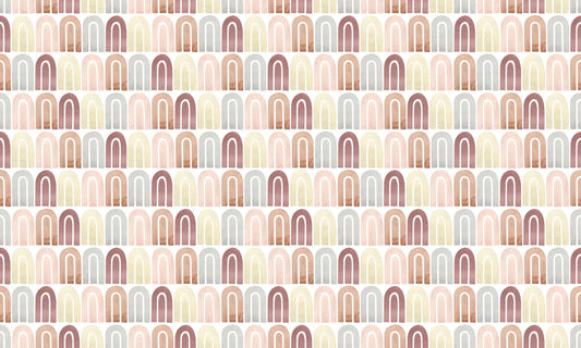 Boho Watercolor Peel And Stick Wallpaper