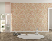 Palm leaf wallpaper with removable ease