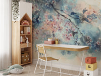 Pastel Flower Beautiful Peach Tones Wallpaper Murals - Giffywalls