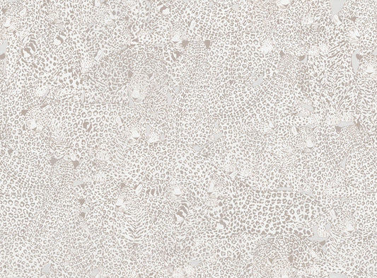 Beige Animal Print Wallpaper Mural